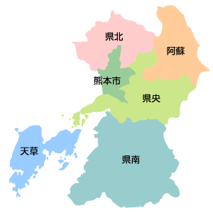 熊本県地図